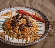 Восточный плов с бараниной