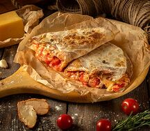 Кесадилья с курицей