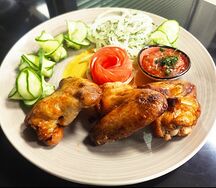 Шашлык из куриных крылышек