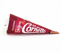 Мороженое Cornetto Enigma Малина