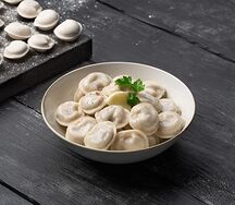 Пельмени с щукой