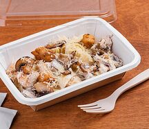 Паста Курица с грибами