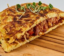Драник картофельный фаршированный мексиканский