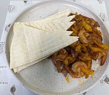 Фахитос с креветкой