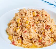 Тяхан с курицей