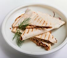 Кесадилия с курицей
