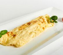 Омлет с грибами