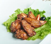 Куриные крылья жареные