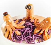 Осьминожки в цветном море