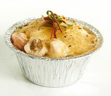 Жульен с морепродуктами