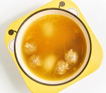 Бульон с мясными фрикадельками Семь богатырей