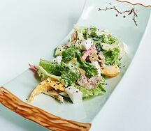 Салат Хару с орехово-кунжутной заправкой