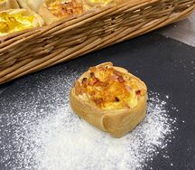 Перепечки с сыром и ветчиной (6 шт.)