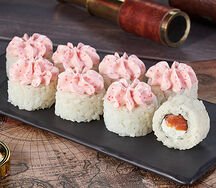 Фудзияма с лососем