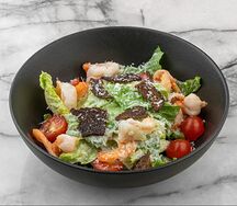 Салат Цезарь с креветками