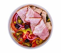 Салат курица-бекон
