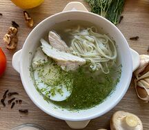 Суп-лапша с курицей