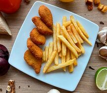 Комбо-набор Фри и наггетсы с кетчупом