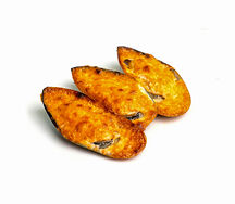 Мидии запеченные в панцире