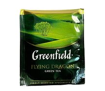Чай зеленый Greenfield пакетик