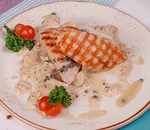 Филе индейки на гриле