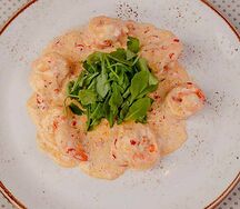 Тигровые креветки с острым соусом