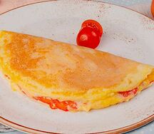 Омлет с сыром