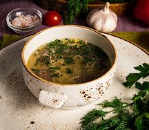 Суп лапша с курицей