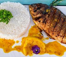 Дорадо с рисом