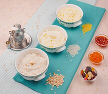 Каша пшенная на коровьем молоке