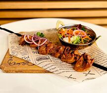 Шашлык из куриного бедра