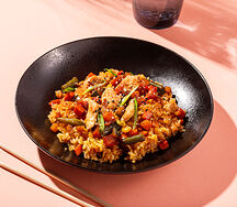 Тяхан с курицей