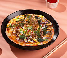 Окономияки с цыпленком и терияки