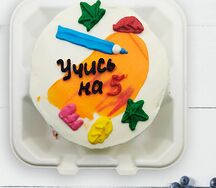 Бенто-торт Учись на 5