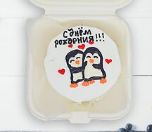 Бенто-торт Пингвины