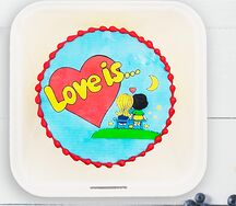 Бенто-торт Love is