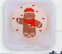 Бенто-торт Gingerbread man