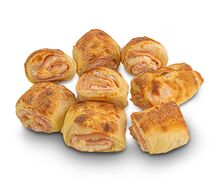 Рулетики с ветчиной