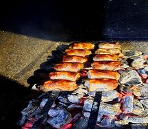 Рулет из cвинoго карбонада