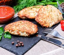 Филе куриное в картофельной стружке