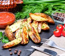 Картофель по-деревенски