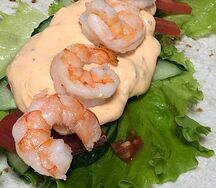 Шаверма с креветками