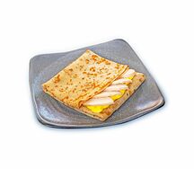 Блин с курочкой в сырном соусе