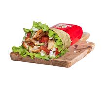 Блин-кебаб с курицей