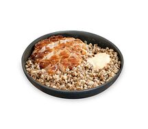 Каша с курицей гриль