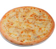 Пицца с сыром дорблю и грушей