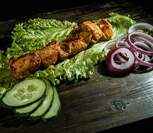 Шашлык из куриного филе