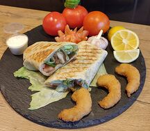 Твистер с креветкой мега