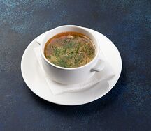 Уха с красной рыбой