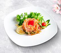 Салат со снежным крабом 